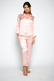 Silk Pyjamas Pink - Snow Blossom Limited