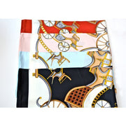 100% Pure Silk Scarves - Carriage - Snow Blossom Limited