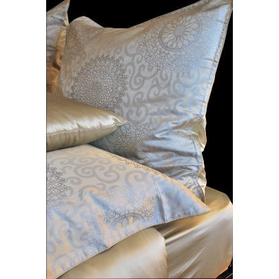 Charmeuse Silk Fitted Sheets - Snow Blossom Limited