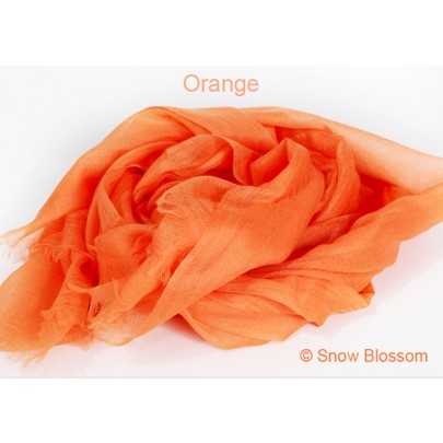 Deluxe Super Fine Cashmere Shawl/Scarves - Snow Blossom Limited