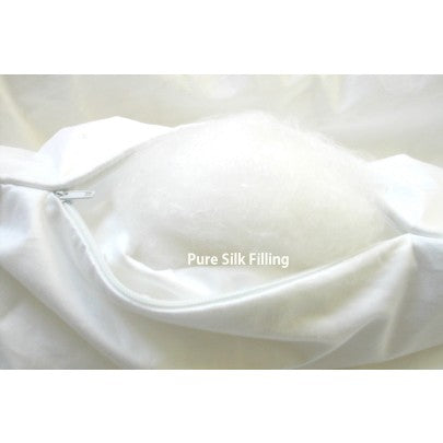 Silk Filled Duvets Encased With Cotton - Snow Blossom Limited