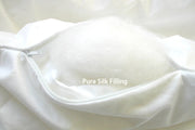 Silk Filled Mattress Topper With Silk Casing - Snow Blossom Limited